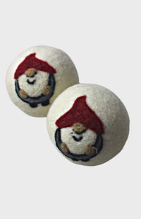 needle felt wool dryer balls fair trade nepal