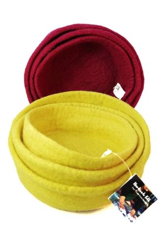 felt bowl fair trade nepal