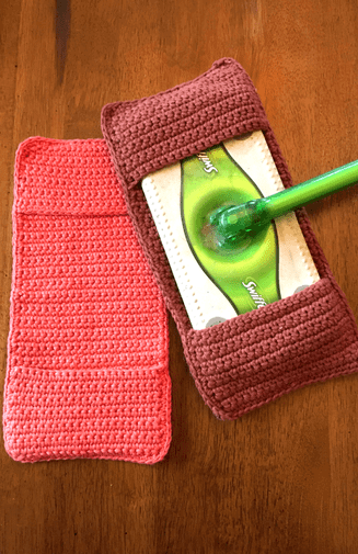 cotton crochet reusable swiffer pad fair trade nepal
