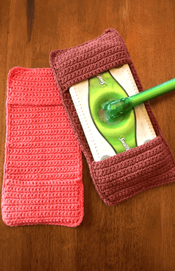 cotton crochet reusable swiffer pad fair trade nepal