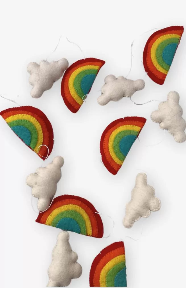 Cloud Rainbow Garland