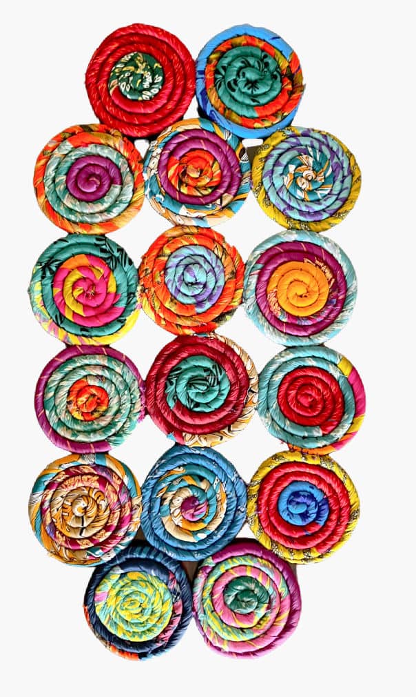 recycled sari, fair trade Nepal