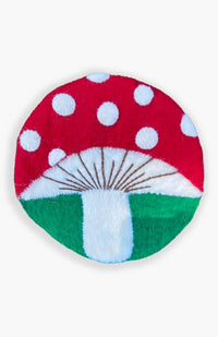 Hand Crafted Felt Trivet, Mushroom