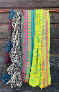 Vintage Sari Mobius Scarf