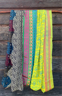 Vintage Sari Mobius Scarf