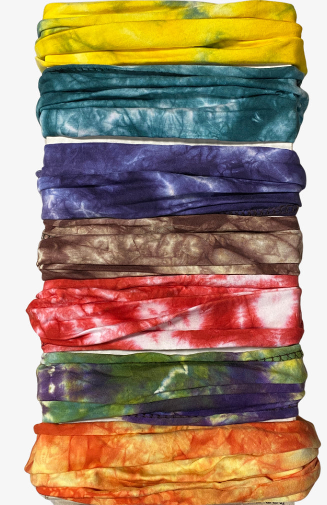 cotton tie dye hairband fair trade nepal