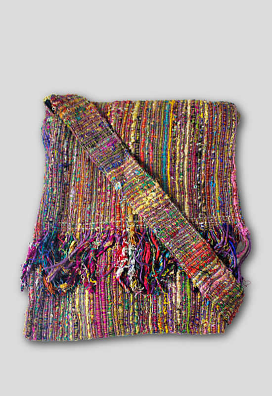 recycled silk purse fair trade nepal