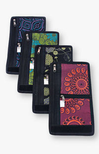 cotton wallet fair trade Nepal