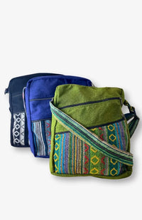 cotton purse, fair trade Nepal