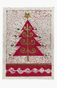 handmade tree free card sets, fair trade Nepal