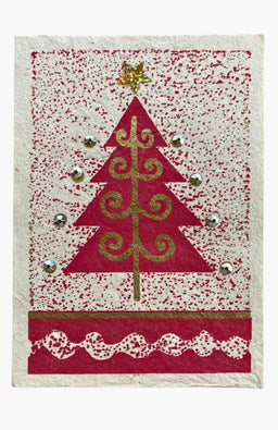 handmade tree free card sets, fair trade Nepal