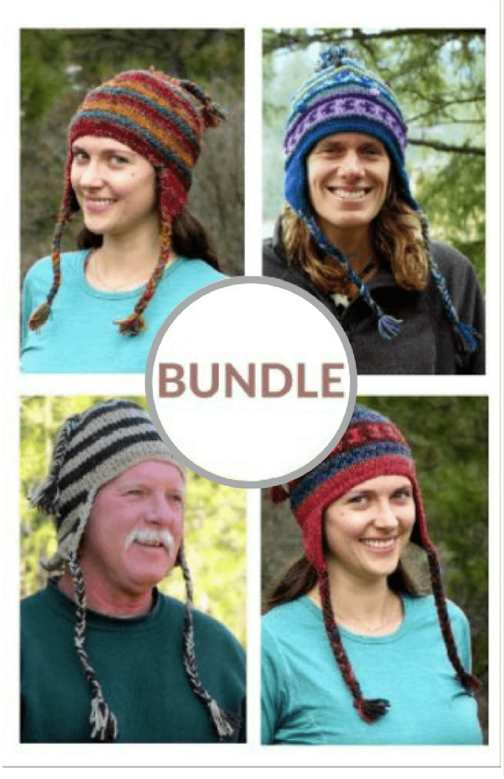 Bundle Knit Earflap $14-$16