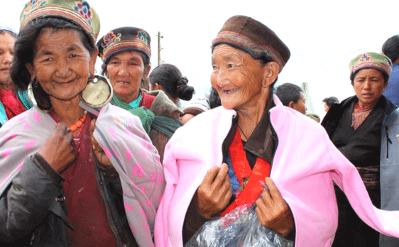 Earthquake relief in Nepal by Conscious Connections Foundation