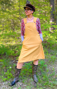 cotton overall dress fair trade Nepal