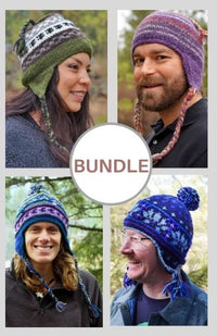 Bundle Knit Earflap $14-$16