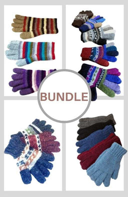 Bundle Knit Gloves $12-$13