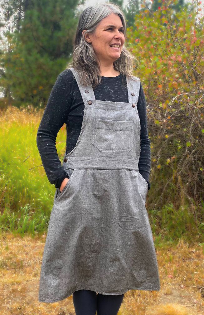 cotton overall dress fair trade Nepal