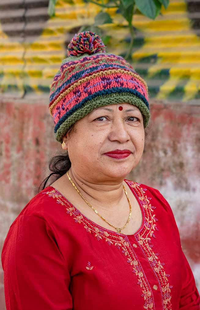 colorful wool hat unisex nepal