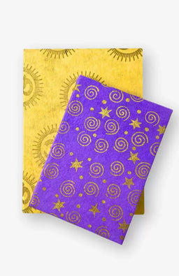 Handmade paper journal tree free fair trade Nepal