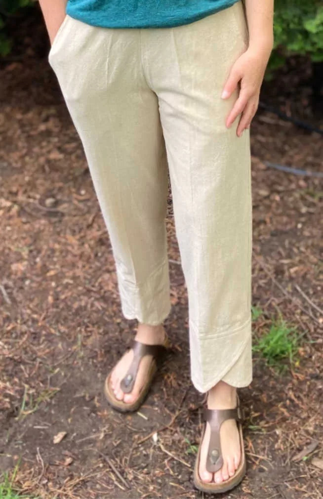 Tulip bottom pants, fair trade Nepal