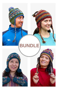 Bundle Knit Earflap $14-$16