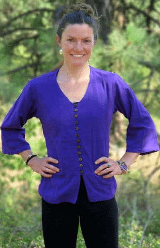 cotton shirt women's fair trade nepal