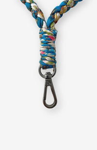recycled sari wrapped neck lanyard from Nepal 