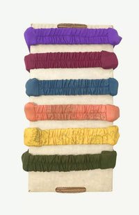cotton screen print headband fair trade Nepal