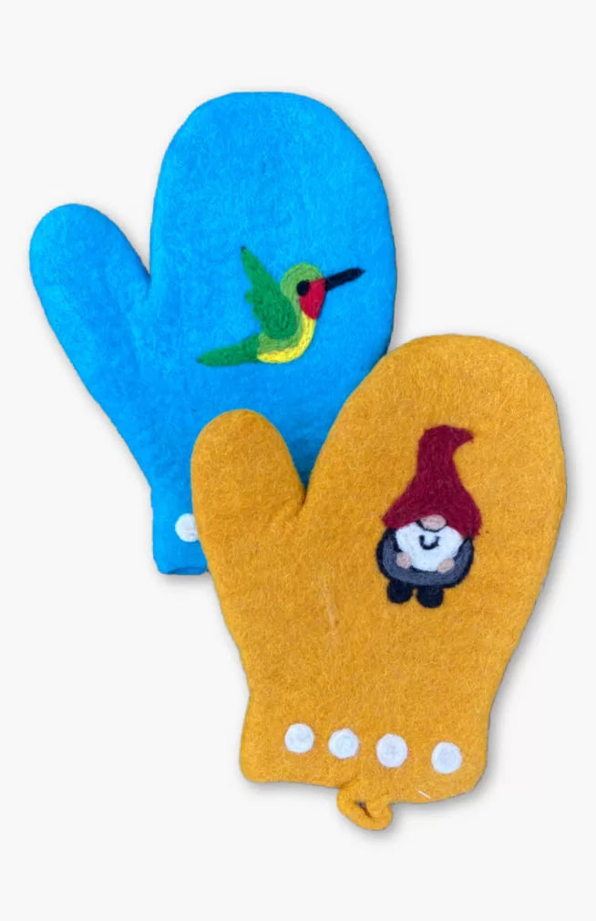 Felt Ovenmitt, Needle Design Assorted