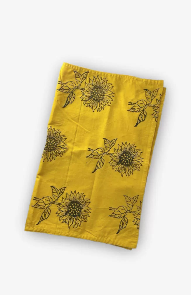 Hand Block-Printed Cotton Dishtowel- Assorted Designs