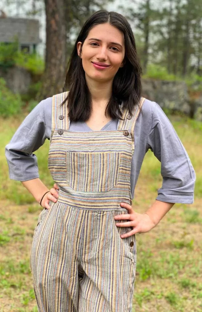 cotton romper, fair trade Nepal