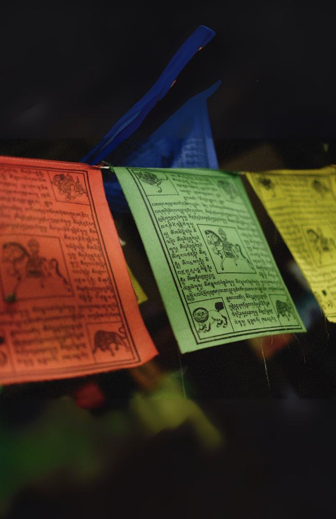 long wind horse prayer Tibetan prayer flag 25 flag string
