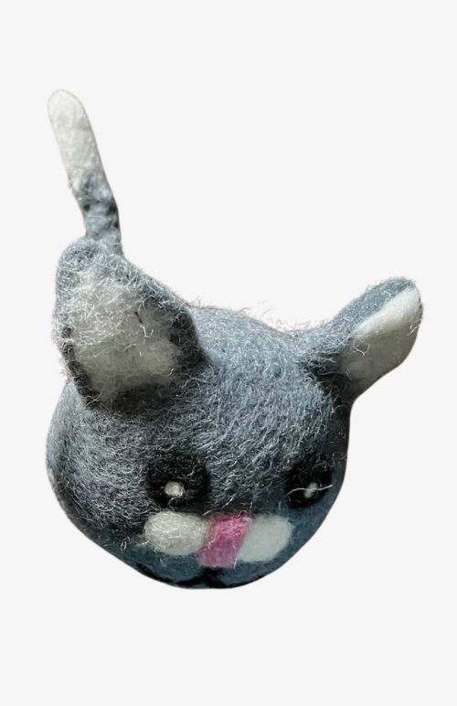 needle felt design cat dryer balls fair trade Nepal
