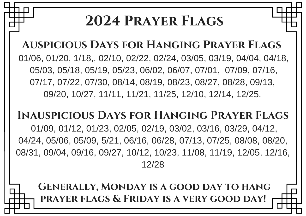 Prayer Flag Cards Ganesh Himal Trading