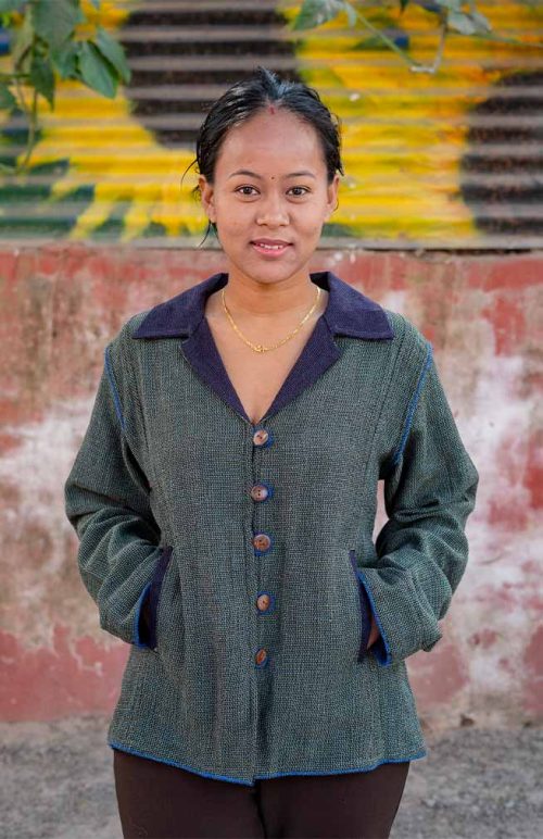 Cotton light weight jacket fair trade nepal