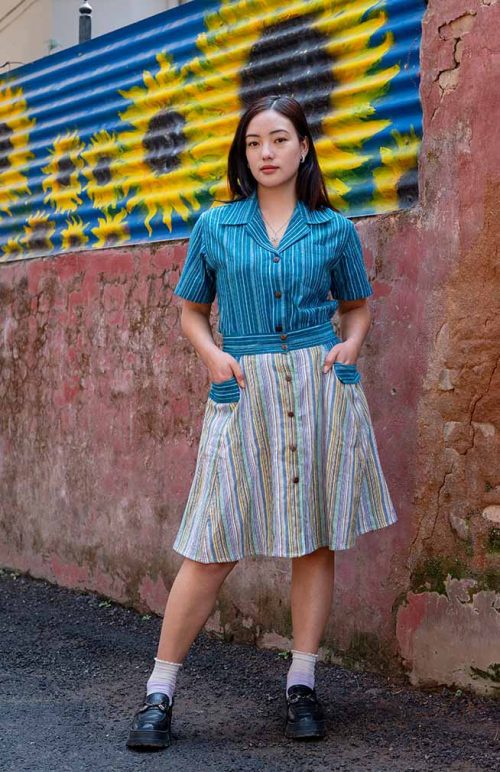 cotton skirt fair trade nepal