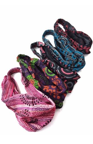 cotton headband fair trade nepal