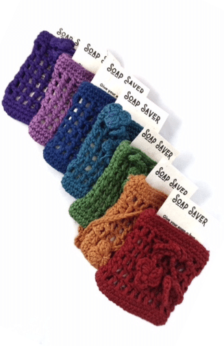cotton soap scrubbie fair trade nepal