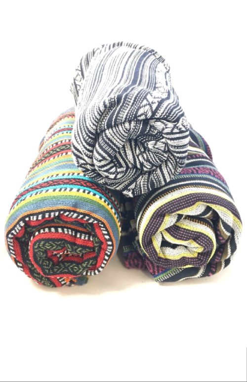 gyari cotton blanket fair trade nepal