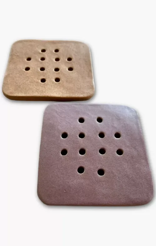 ceramic soap dish, fair trade Nepal