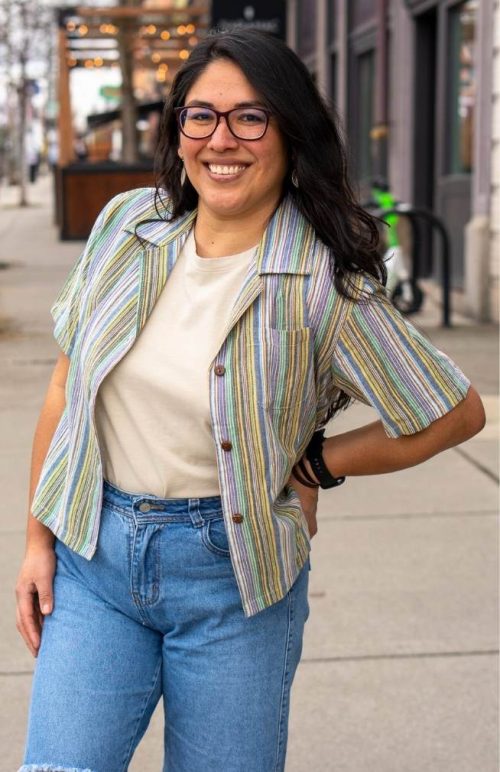 light weight western collar button up cotton shirt fair trade nepal