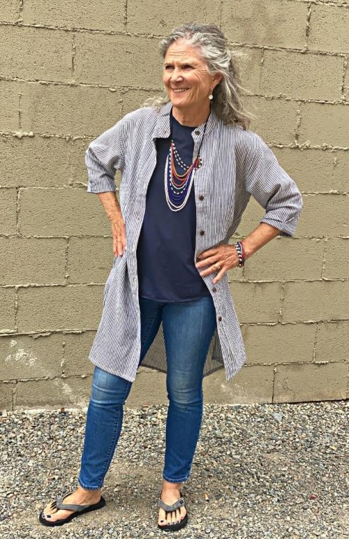 cotton tunic shirt women's men's fair trade nepal