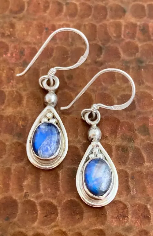 sterling silver earring fair trade nepal
