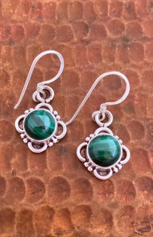 sterling silver earrings fair trade nepal