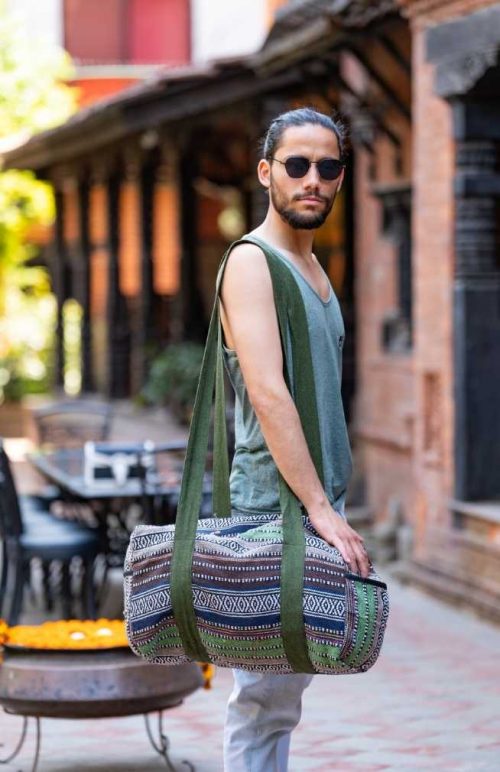 cotton duffel gyari fabric