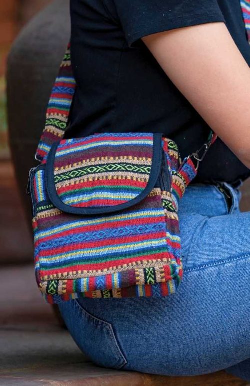gyari camera bag with removable straps fair trade nepal
