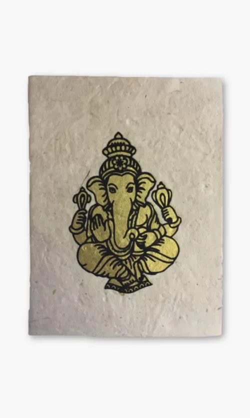 Handmade paper card, fair trade Nepal