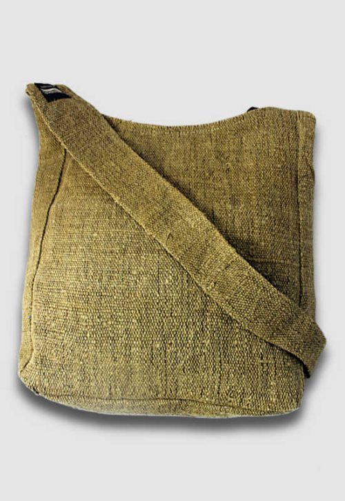 hemp shoulder bag fair trade nepal