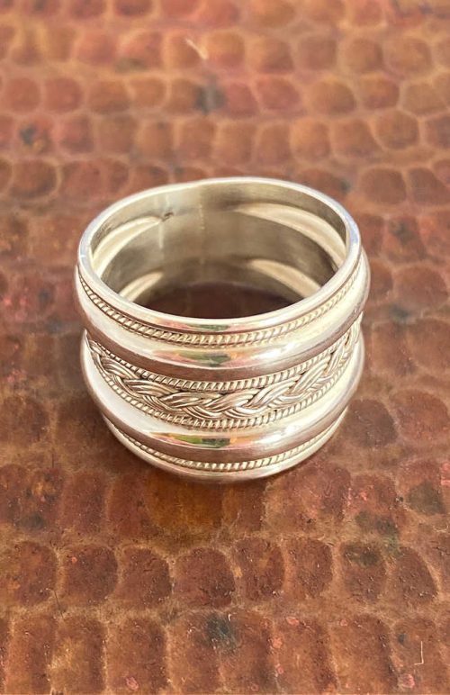 sterling silver rings, fair trade Nepal