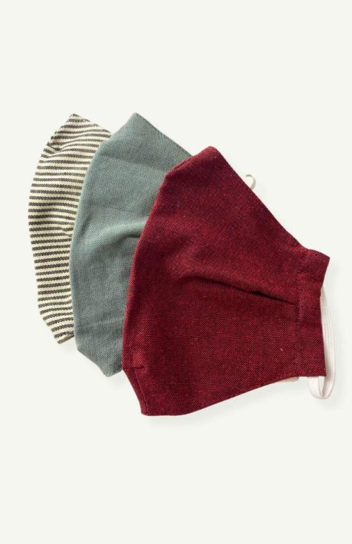 cotton reusable face mask, fair trade Nepal